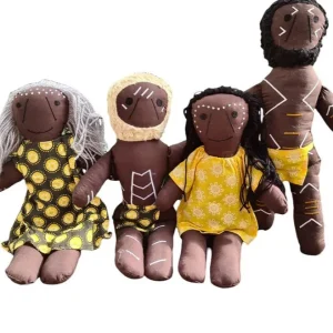 Aboriginal Dolls - Set of Four - Imaginative Play Toys