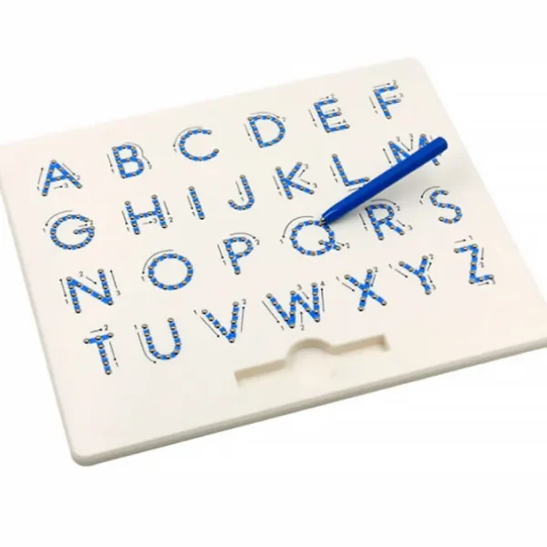 Alphabet Magnetic Bead Board - Fine Motor Toys For Children