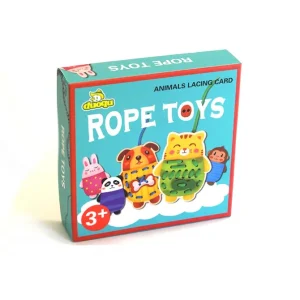 Animal Lace and Trace Activity Set Rope Toys