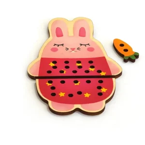 Animal Lace and Trace Activity Set Rope Toys