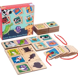 Animal Skin Matching Puzzle- Fine motor skills toys