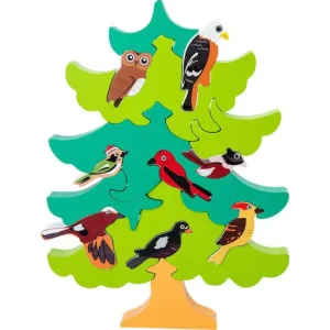 Australian / European Bird Tree Puzzle - Fine motor skills toys