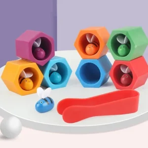 Bee Hive Color sorting Game - Montessori Educational Toys