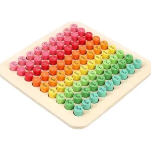 Best Montessori Wooden Multiplication Formula Table - Mathematics toys