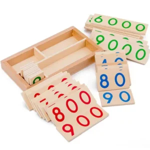 Best Montessori Wooden Number Cards 1-9000 - Mathematics toys