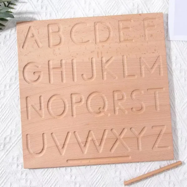 Best Montessori Wooden Tracing Board - Best alphabet learning toys