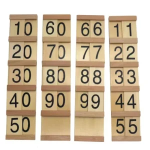 Best Wooden Montessori Tens Boards with Beads - Mathematics toys