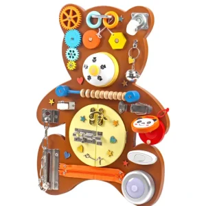 Busy board— Brown Bear - Best Sensory Toys