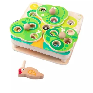 Catch The Bug Wooden Magnetic Game- Fine motor skills toys