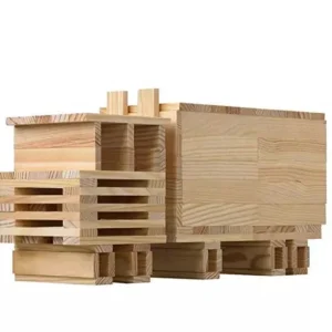 CitiBlocs 300-Piece Natural-Colored Building Blocks- Open ended wooden toys