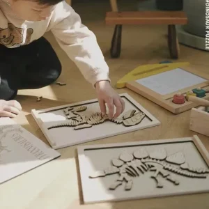 Dinosaur Fossil Puzzle - Fine motor skills toys