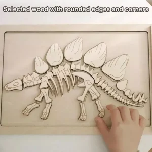 Dinosaur Fossil Puzzle - Fine motor skills toys