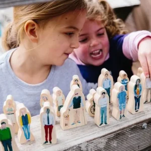 Everyone's Family - Wooden People - Open Ended Learning Toys