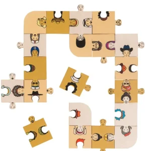 Faces of the World Puzzle - Fine Motor Toys