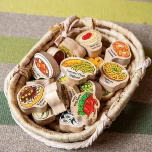 Food Around the World - Wooden Toys