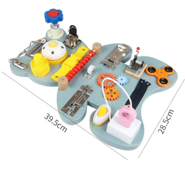 Giant Multi-function Busy Bear - Sensory toys