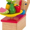 Goki Wooden Scale with Fruit - Imaginative Play