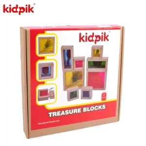 Kidpik Coloured Treasure Blocks-Mirror Fine motor skills toys