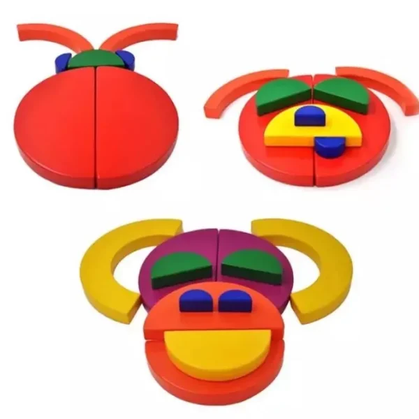 Kidpik-- TIERAMID Circleset- Open ended wooden toys