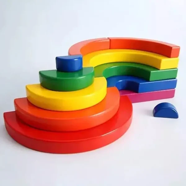 Kidpik-- TIERAMID Circleset- Open ended wooden toys