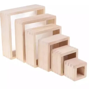 Kidpik Wooden Magnifying Blocks - Sensory toys