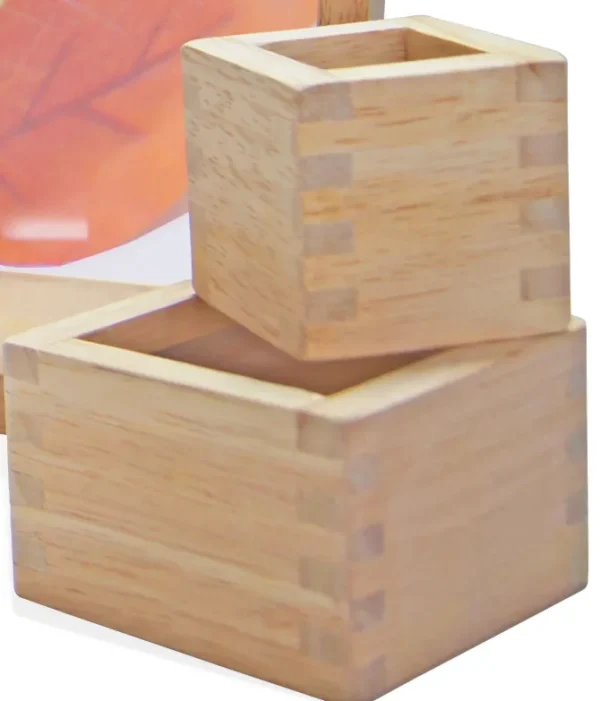 Kidpik Wooden Magnifying Blocks - Sensory toys