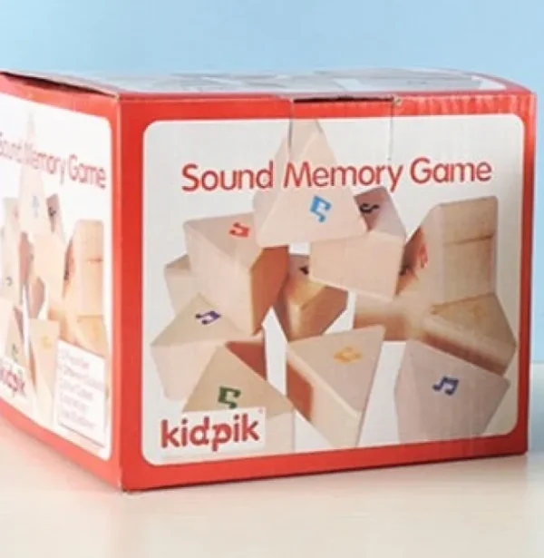 Kidpik Wooden Sound Memory Game-Best sensory toys