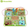 Korean Goryeo Baby Magnetic Board Farm Maze - Fine Motor Toys For Children