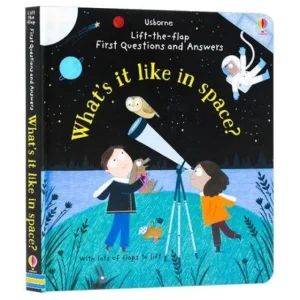 Lift-the-flap Interactive Book - What’s It Like in Space?