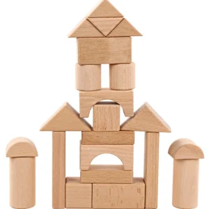 Log Blocks with Wooden Box - Open ended wooden toys