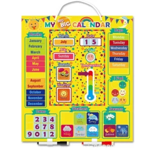 Magnetic Calendar, Weather & Mood Board- Mathematics toys