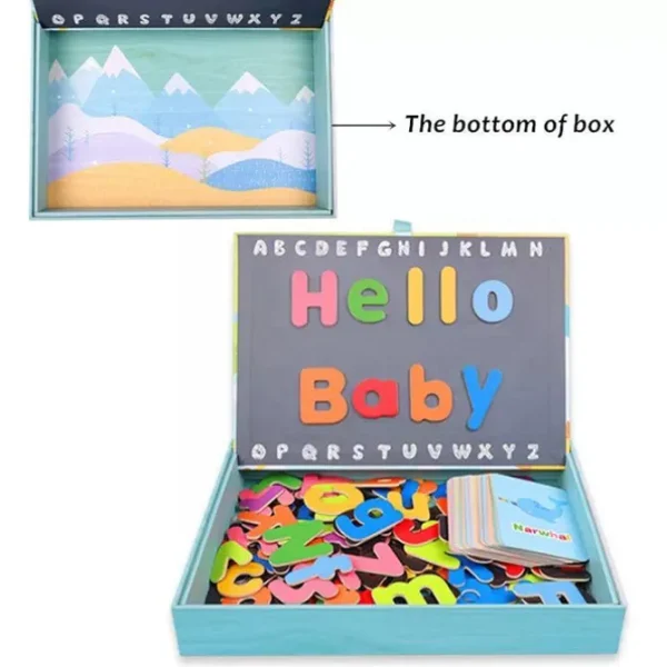 Magnetic Learning Box - Letters / Numbers Mathematics toys