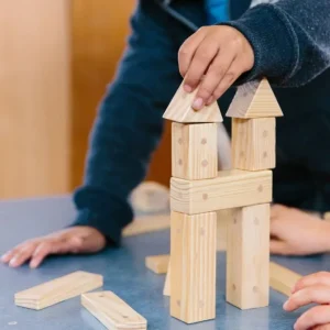 Magnetic Wooden Blocks - Open Ended Play Toys