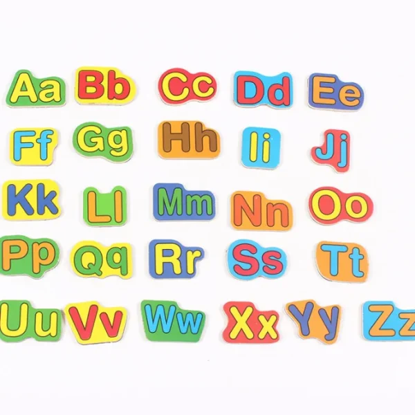 Matching of Magnetic Wooden Books - Alphabet Learning Toys