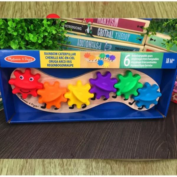 Melissa & Doug Rainbow Caterpillar- Sensory toys