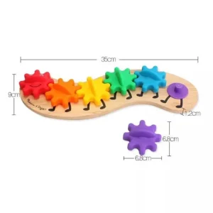 Melissa & Doug Rainbow Caterpillar- Sensory toys