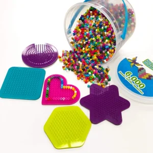 Melty Bead Tub with Beads & Mats- Fine motor skills toys