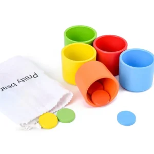 Montessori Color Classification Matching Cups - Best montessori toys