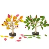 Montessori Inserting Leaves 3D Tree Blocks - Montessori Educational Toys