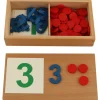 Montessori Number and Counter Box - Best montessori toys