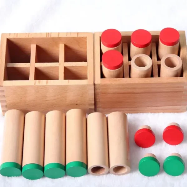 Montessori Sound Matching Cylinders - Best montessori toys