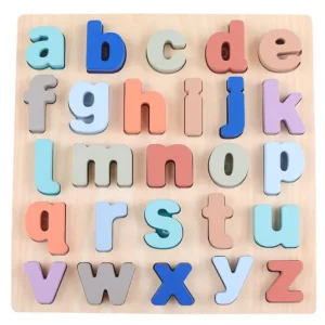 Montessori Wooden Alphabet Board Capital case / Low case - Best alphabet learning toys