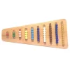 Montessori Wooden Bead Stairs With Beads- Best montessori toys