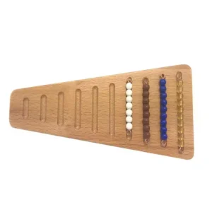 Montessori Wooden Bead Stairs With Beads- Best montessori toys