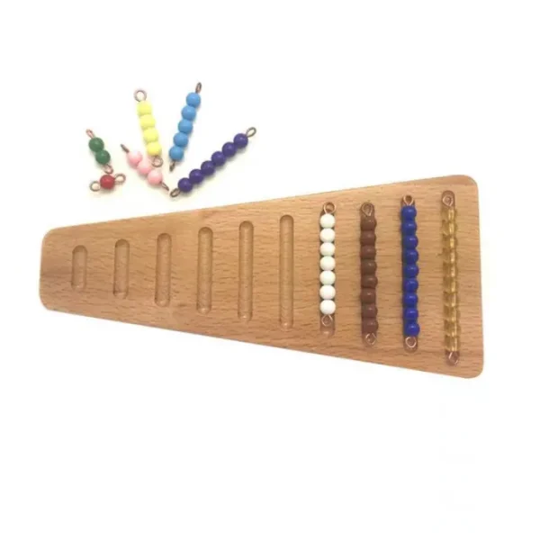 Montessori Wooden Bead Stairs With Beads- Best montessori toys