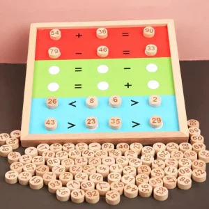 Montessori Wooden Hundred Board - Montessori Educational Toys