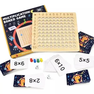 Multiplication Math Board Game - Mathematics Toys