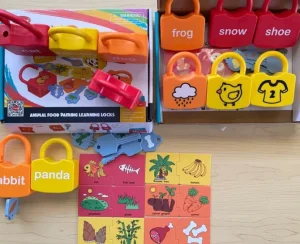 NEW! Onshine Pairing Locks - Fine motor skills toys