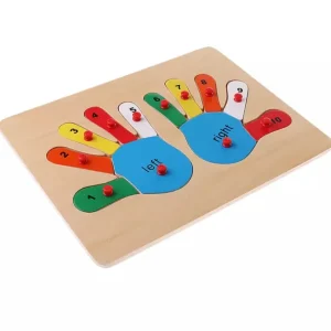 Number Hands Puzzle- Fine motor skills toys