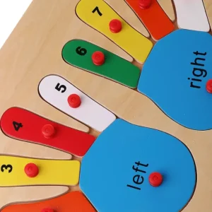 Number Hands Puzzle- Fine motor skills toys